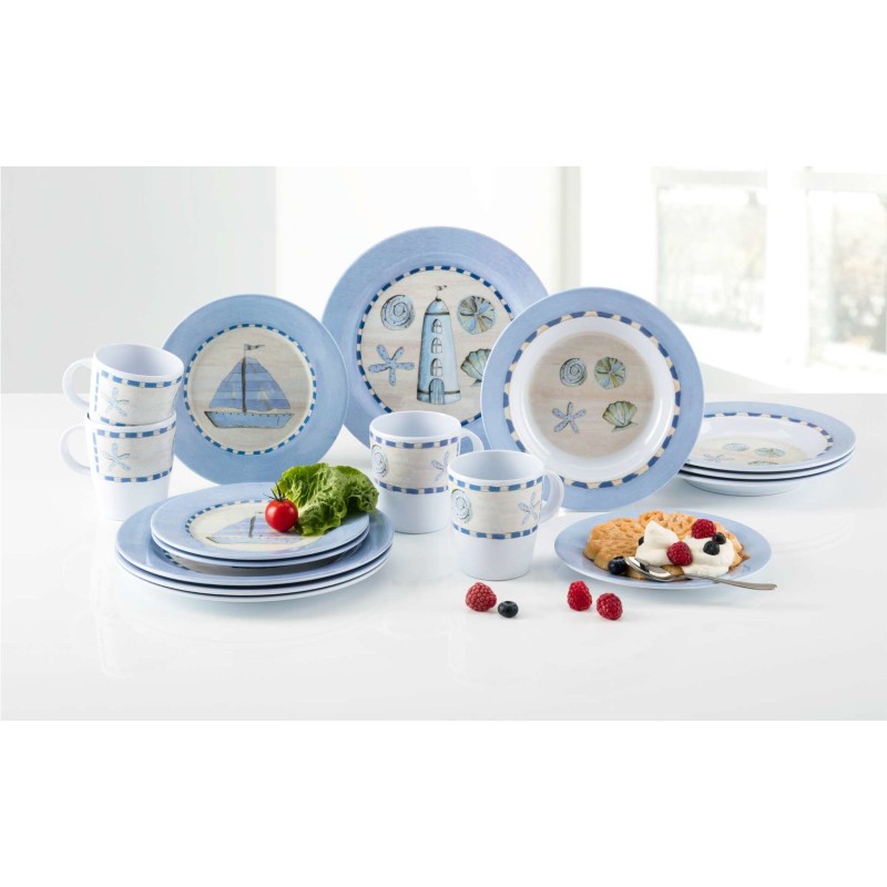 Set Melamina - Odissey 16 pz